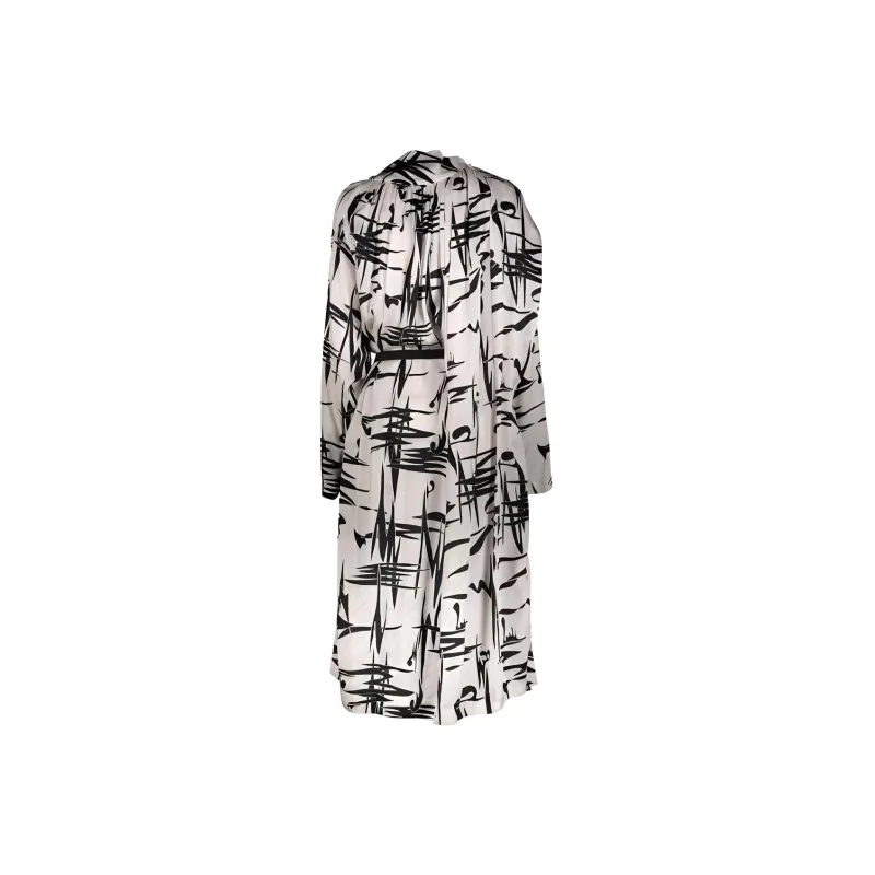 Balenciaga Long Sleeved Dress Women's White-1