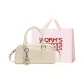 Beige with Charm+Shopping Bag