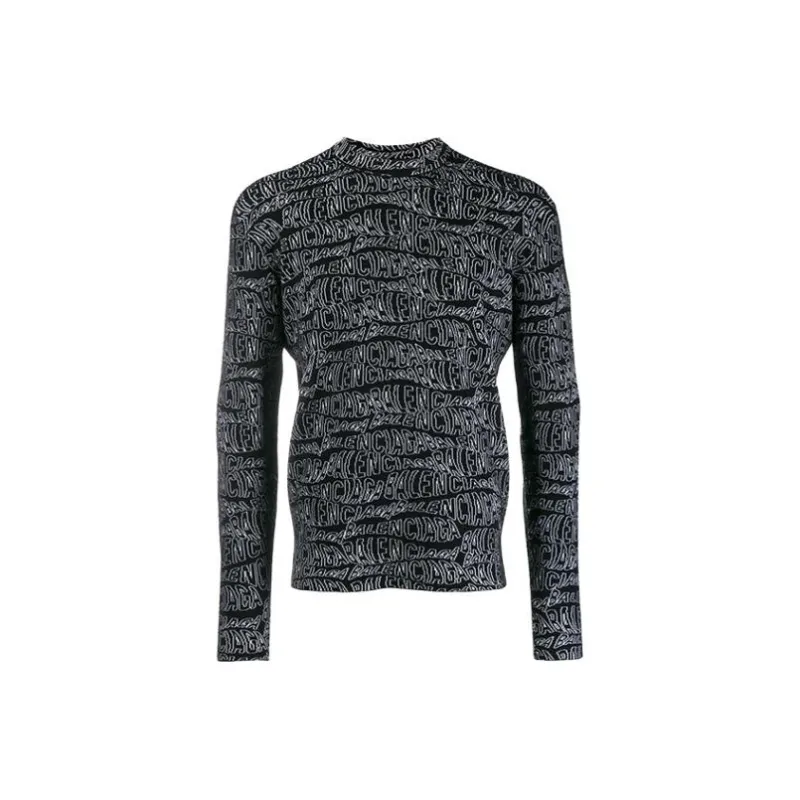 Balenciaga Sweaters Men Dark Gray-0