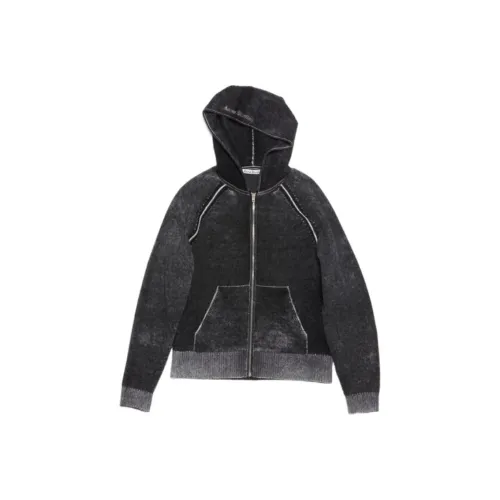 Acne Studios Hooded Zippered Sweatshirt