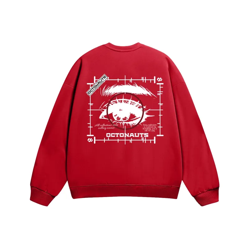 Small Columns Under The Sea Sweatshirt Unisex-14