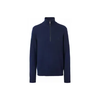 Burberry Cashmere Sweaters Men Marine Blue