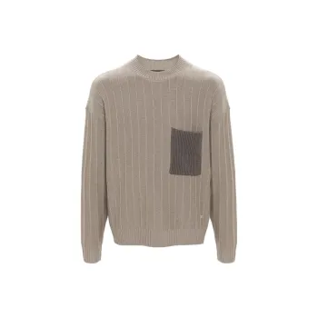 EMPORIO ARMANI Pocket Detailed Knitted Jumper