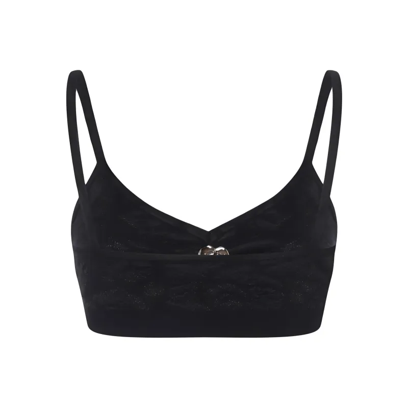 Blumarine Strapless Top Women's Black-1