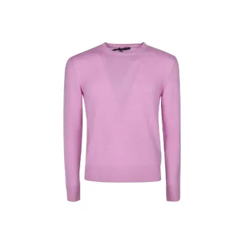 PRADA Cashmere Sweaters Men Pink