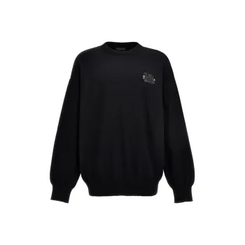 Balenciaga Sweater Regular Fit Men's Black