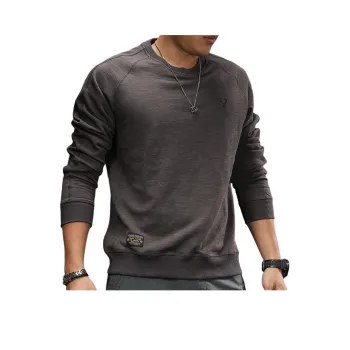 Seasonal Words Sweatshirt Men's Gray