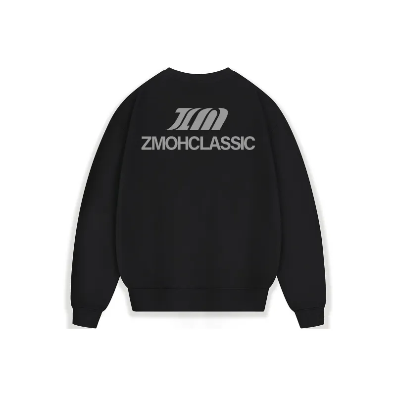 ZMOH Crewneck Sweatshirt Unisex Couple's-5