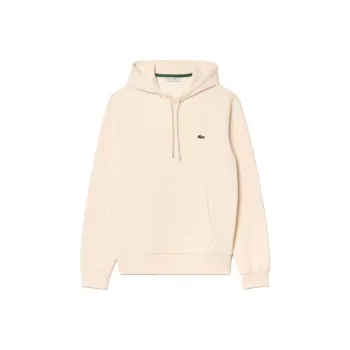 LACOSTE Logo Embroidered Drawstring Hoodie