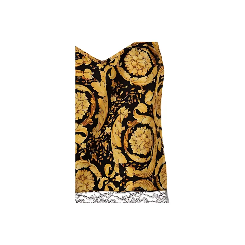 VERSACE Baroque Pattern Tank Top-2