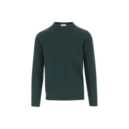WOOLRICH Logo Embroidered Crewneck Jumper