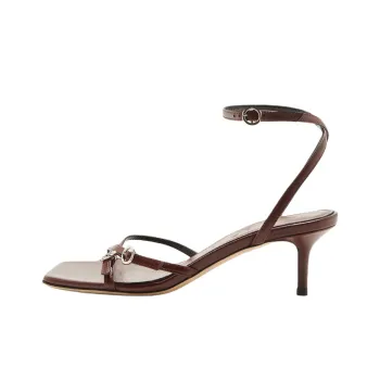 Aeyde Libby One Strap Sandals 5.5cm Women's Brown