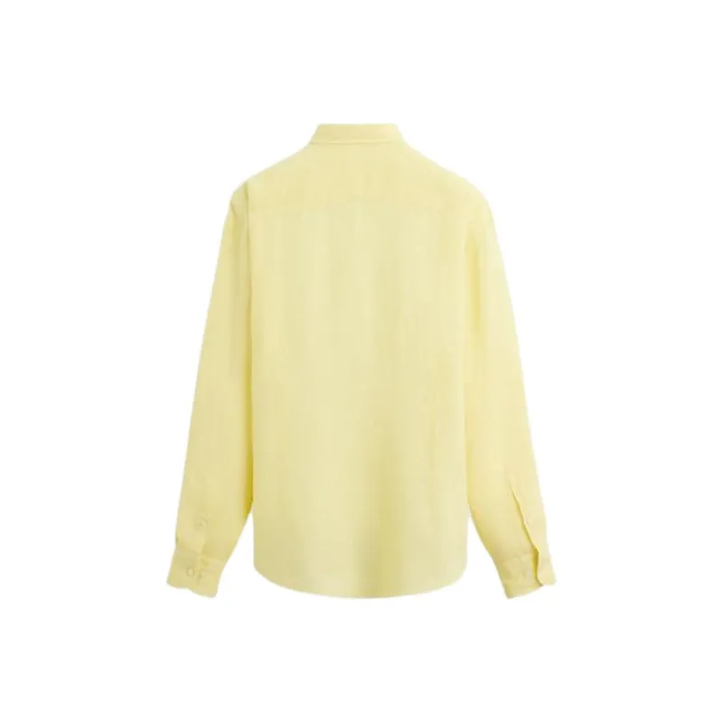 ZARA Shirts Men Yellow-1