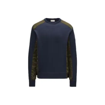 Moncler Sweaters Men Midnight Blue