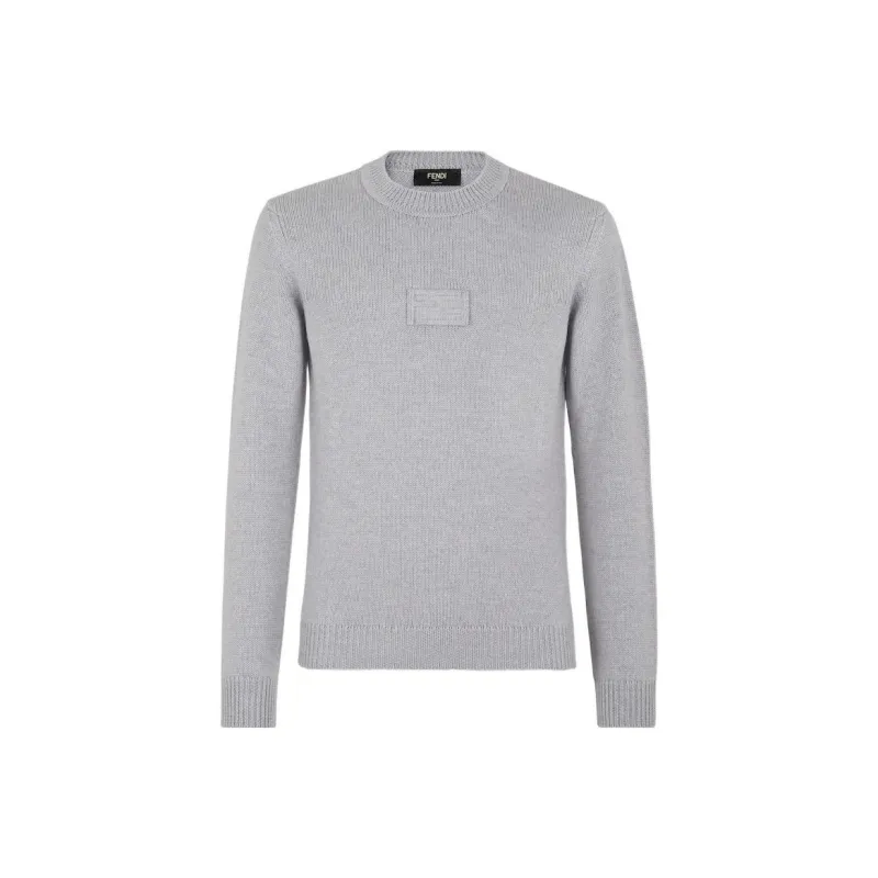 FENDI Sweaters Men Gray-0
