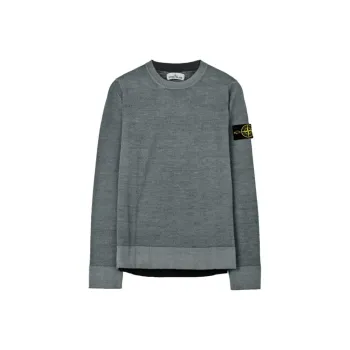 STONE ISLAND Sweater Men Blue Gray