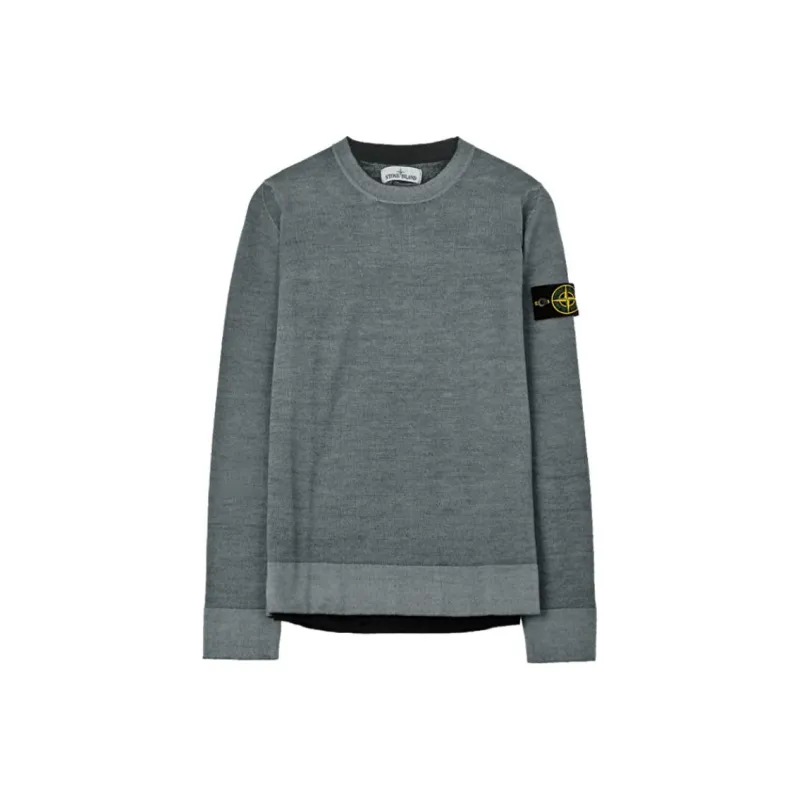 STONE ISLAND Sweater Men Blue Gray-0