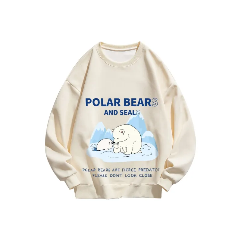 POLAR BEAR Sweatshirts Unisex-5