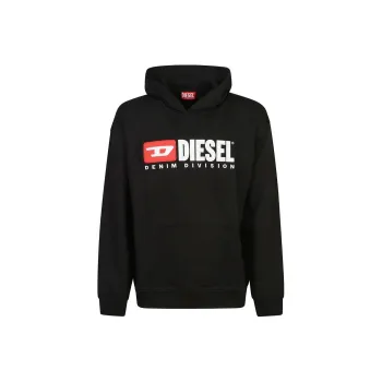 DIESEL S Boxt Logo Printed Hoodie