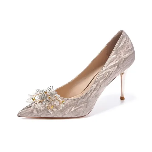WEISHIBANGWEI Slim Heel High Heels Women's
