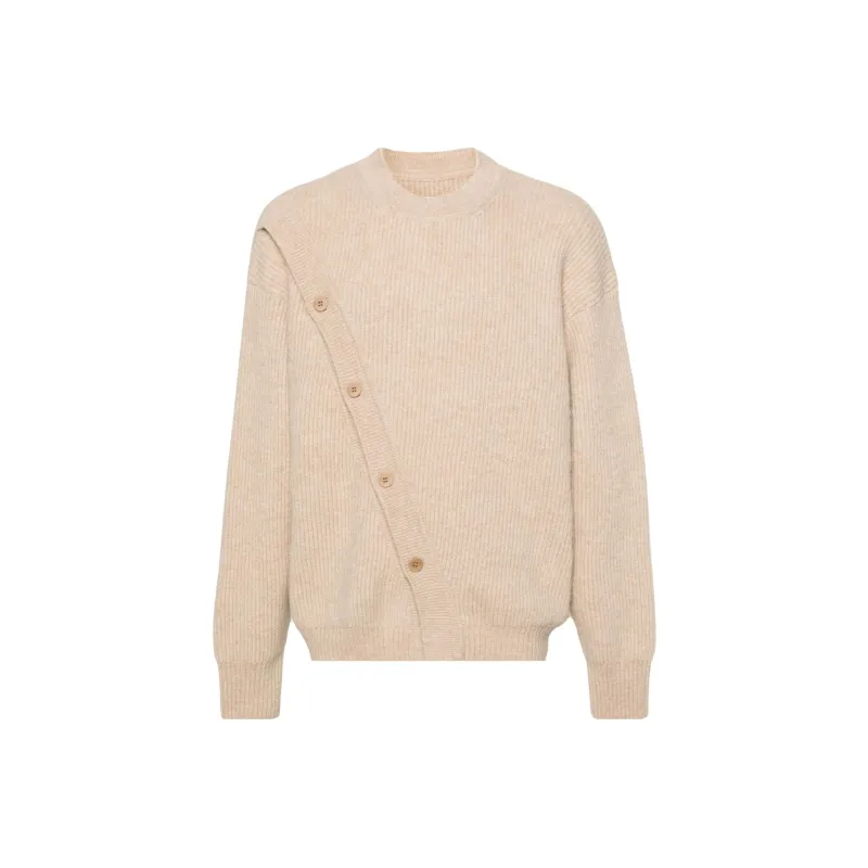 Jacquemus Le Cardigan Pau Asymmetric Jumper-0