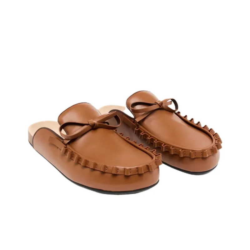 JW Anderson Closed Toe Slippers Men's Tan-2