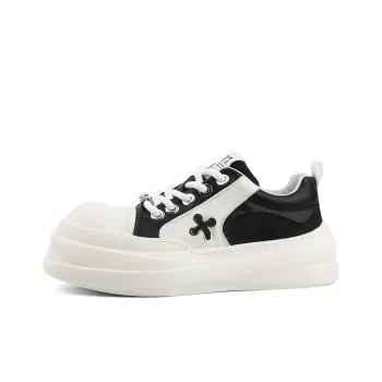 Daying Breathable Height Increase Low Top Skateboard Shoes Men's