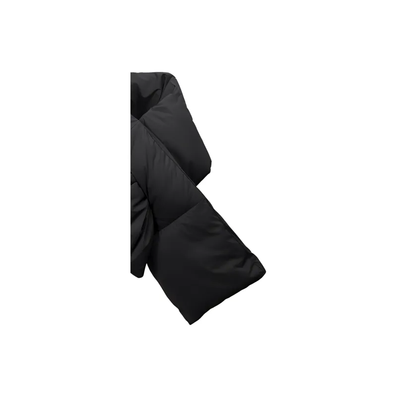 Arcteryx Polyamide Gray Goose Down Scarves Unisex Black-2