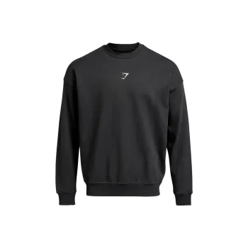 GYMSHARK Sweatshirt Men's Black