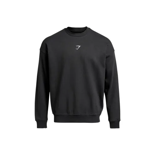 GYMSHARK Sweatshirt Men's Black