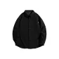 [Fleece-Lined and Thickened (Recommended for below 10℃)]Black (Solid Color)