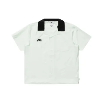 Nike Sb Short Sleeve Button Up Skate Bowler Shirt