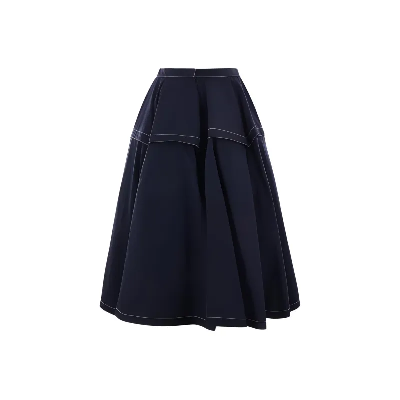 Bottega Veneta Tech A Line Skirt-1