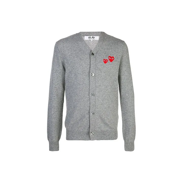 CDG Play FW21 Knitwear Men's Gray-0