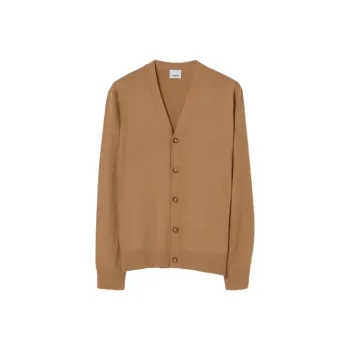 Burberry Sweaters Men Camel