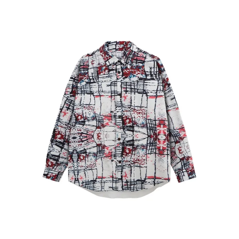 M MAICCO Shirt Men's Rainbow Mesh-0