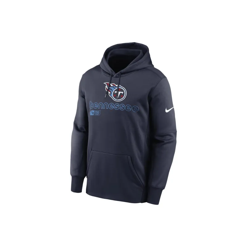 Nike Tennessee Titans Men’s Nike Therma Nfl Pullover Hoodie-0