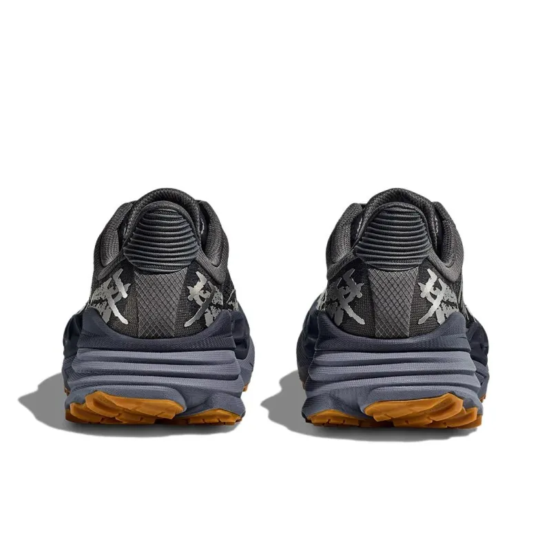 HOKA ONE ONE Stinson 7 Anti Slip Wear Resistant Low Top Casual City Commute Running Shoes Men's Gray-4