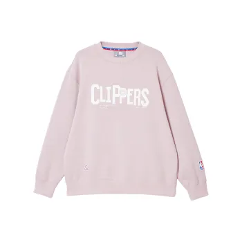 JACK JONES· JACK & JONES NBA Co brand Sweatshirt Men's Light Pink