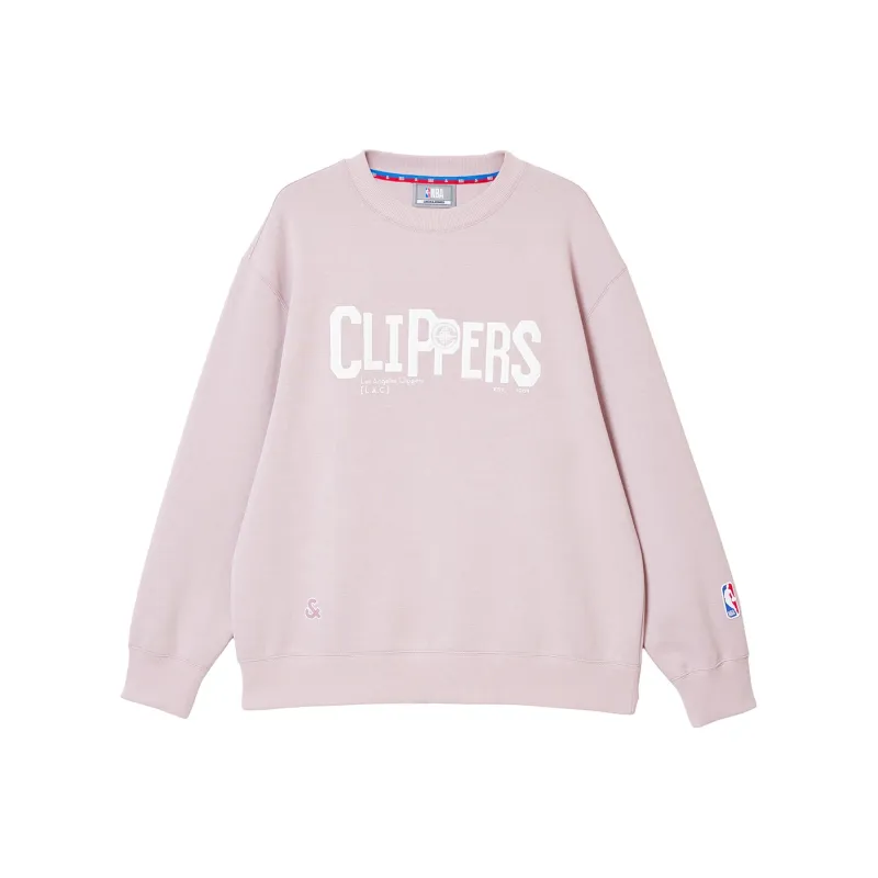JACK JONES· JACK & JONES NBA Co brand Sweatshirt Men's Light Pink-0