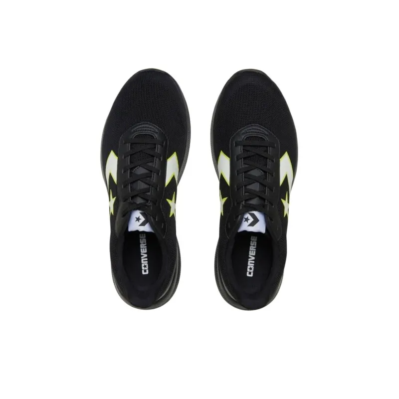 Converse DAYSTAR Anti Slip Wear Resistant Low Top Running Shoes Unisex Black-3