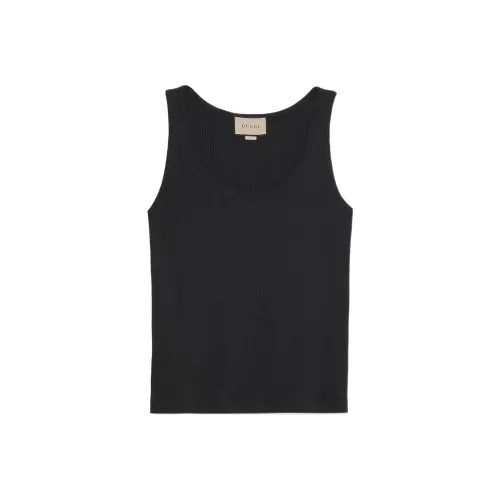 GUCCI Tank Tops Men Black