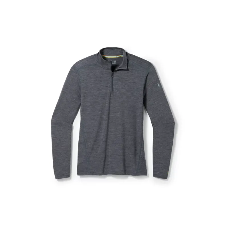 SMARTWOOL Men's Classic All-Season Merino Base Layer 1/4 Zip Sweater Men's-4