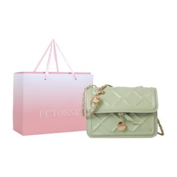 FCTOSSR PU Backpack Shoulder Bag Women's White/Black/Green/Khaki