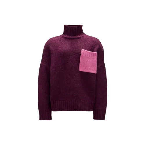JW Anderson Patch Pocket Turtleneck Knitted Jumper