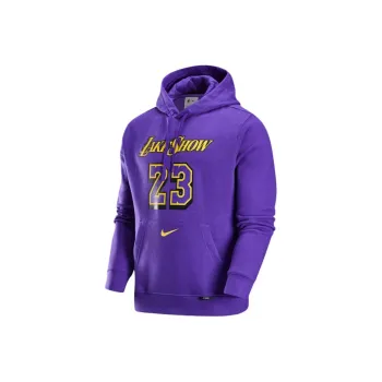 Nike x NBA James Los Angeles Lakers Sweatshirt Men's Global Purple