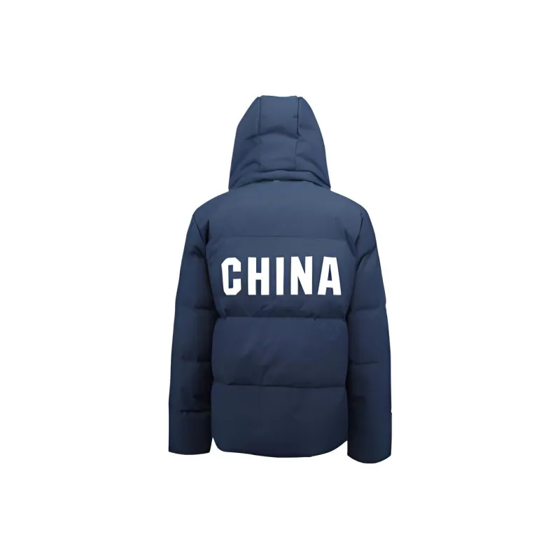 PEAK Comprehensive Sports Series Down Jackets Women's Midnight Blue-1