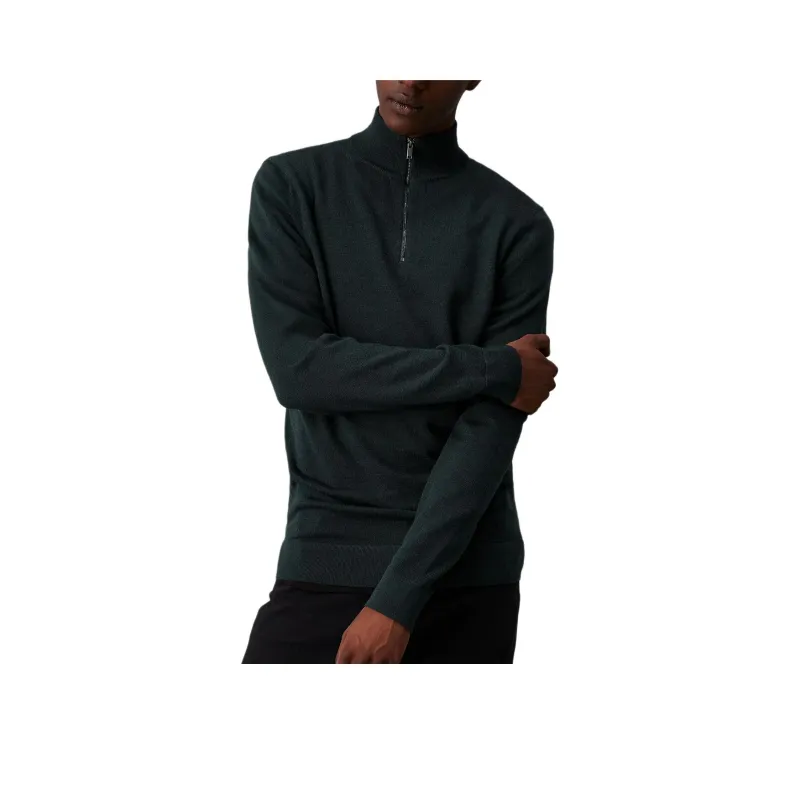 CALVIN KLEIN Sweater Europe Version Men's Midnight Forest Rosewood-0