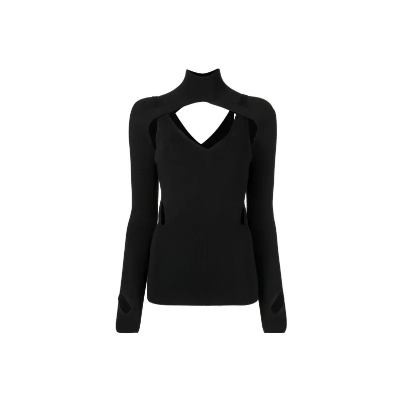 DION LEE Sweaters Unisex Black-0