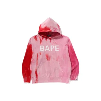 A BATHING APE Ice Dye Relaxed Fit Pullover Hoodie